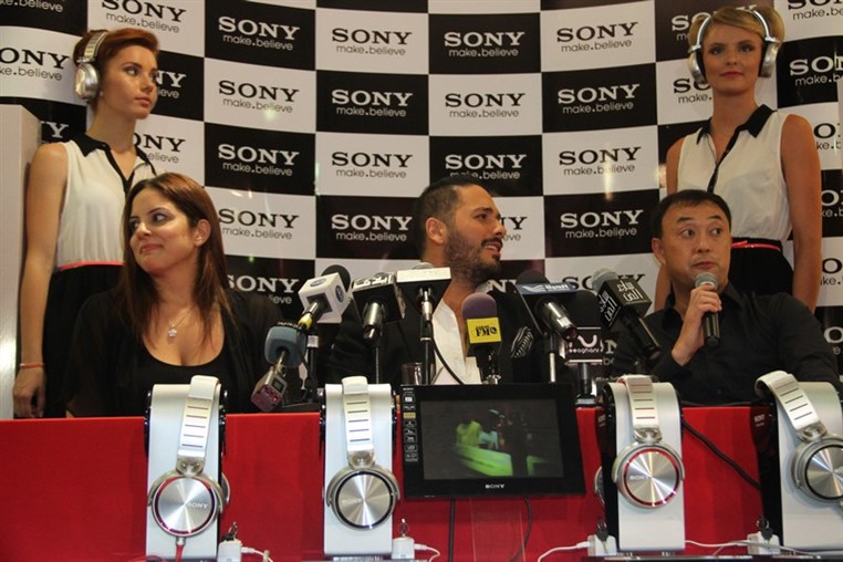Ramy Ayach Launching of Sony XB Headphones